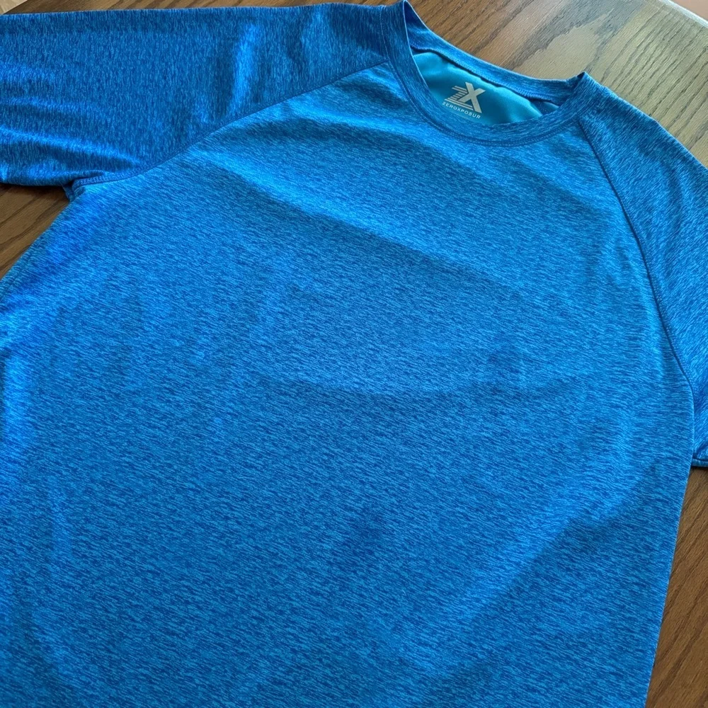 Zeroxposur Sun Protection Tshirt Bundle (2) Teal and Blue Size XL - Picture 8 of 10